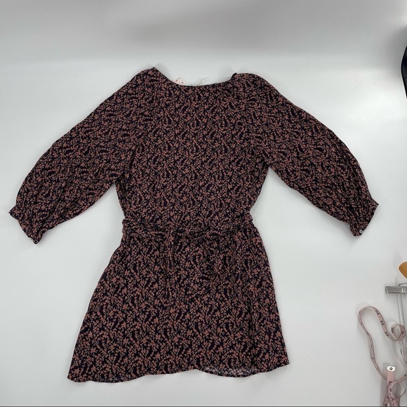 Free People Clara Dress NWT Wrap Ditsy Floral 90s Y2K Boho Mini Dress Small - Picture 13 of 16